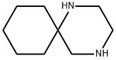 1,4-二氮杂螺[5.5]十一烷, 180-76-7, 结构式