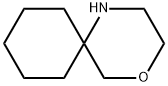 4-氧杂-1-氮杂螺[5.5]十酮烷, 180-78-9, 结构式