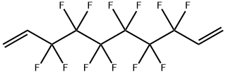 3,3,4,4,5,5,6,6,7,7,8,8-ドデカフルオロ-1,9-デカジエン 化学構造式