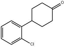 4-(2-CHLORO-PHENYL)-CYCLOHEXANONE Struktur