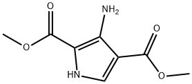 2,4-二甲基 3-氨基-1H-吡咯-2,4-二羧酸, 180059-04-5, 结构式