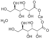 CALCIUM GLUCONATE MONOHYDRATE 化学構造式