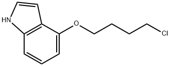 4-(4-chlorobutoxy)-1H-indole,180160-98-9,结构式