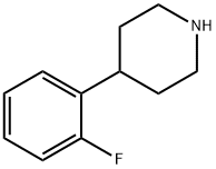 4-(2-FLUOROPHENYL)PIPERIDINE Struktur
