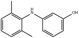2,6-dimethyl-3'hydroxydiphenylamine Struktur
