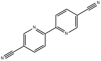 2,2’-Bipyridine-5,5’-dicarbonitrile Struktur