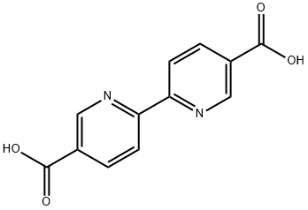 2,2'-Bipyridine-5,5'-dicarboxylic acid Struktur