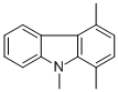 9H-Carbazole, 1,4,9-trimethyl- (9CI),18024-11-8,结构式