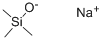 SODIUM TRIMETHYLSILANOLATE Structure