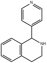 1-(4-ピリジニル)-1,2,3,4-テトラヒドロイソキノリン 化学構造式