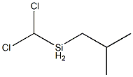 メチルジクロロ(2-メチルプロピル)シラン 化学構造式