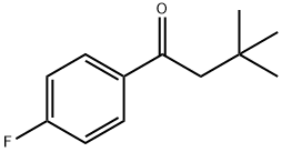 3,3-DIMETHYL-4'-FLUOROBUTYROPHENONE 结构式