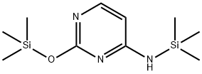 N-(三甲基硅基)-2-(三甲基硅氧基)-4-嘧啶胺,18037-10-0,结构式