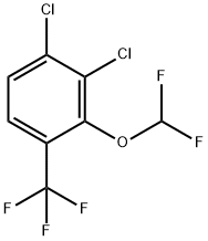 3,4-Dichloro-2-(difluoromethoxy)benzotrifluoride Structure