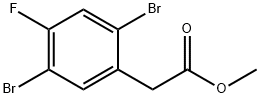 Methyl 2,5-dibromo-4-fluorophenylacetate,1803817-39-1,结构式