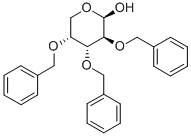 2,3,4-TRI-O-BENZYL-BETA-D-ARABINOPYRANOSE Structure