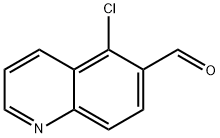 5-氯喹啉-6-甲醛, 180421-64-1, 结构式