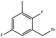2,5-Difluoro-3-methylbenzyl bromide Structure