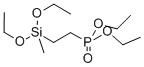 (2-二乙基磷酰乙基)甲基二乙氧基硅烷, TECH 结构式