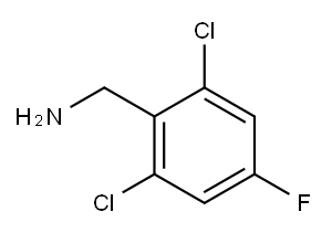 1-(2,6-Dichloro-4-fluorophenyl)methanamine Structure