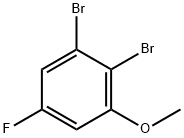 2,3-Dibromo-5-fluoroanisole 结构式