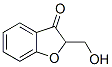 3(2H)-Benzofuranone,  2-(hydroxymethyl)- Structure