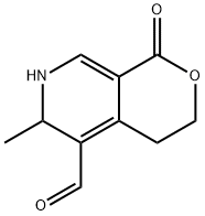 3,4,6,7-テトラヒドロ-6-メチル-1-オキソ-1H-ピラノ[3,4-c]ピリジン-5-カルボアルデヒド