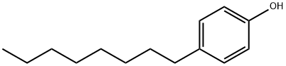 4-オクチルフェノール 化学構造式