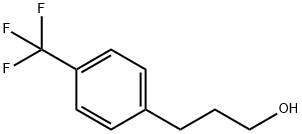 3-[4-(トリフルオロメチル)フェニル]プロパン-1-オール 化学構造式