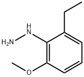 Hydrazine, (2-ethyl-6-methoxyphenyl)- Struktur