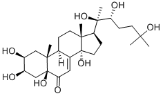 18069-14-2 (20R,22R)-2Β,3Β,5Α,14Α,20,22,25-七羟基胆甾-7-烯-6-酮