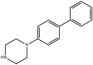 1-(4-联苯基)-哌嗪, 180698-19-5, 结构式