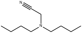 (ジブチルアミノ)アセトニトリル 化学構造式