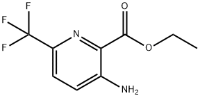Ethyl 3-amino-6-(trifluoromethyl)pyridine-2-carboxylate Structure