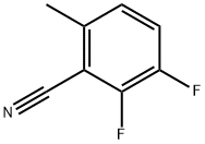 2,3-Difluoro-6-methylbenzonitrile Structure