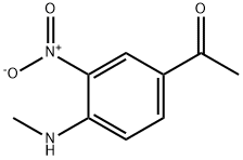 1-[4-(Methylamino)-3-nitrophenyl]ethan-1-one Structure