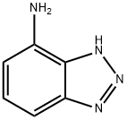 1H-ベンゾトリアゾール-4-アミン 化学構造式