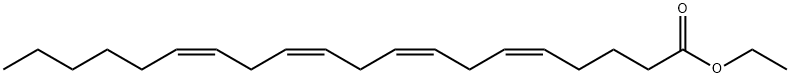 花生四烯酸乙酯,1808-26-0,结构式