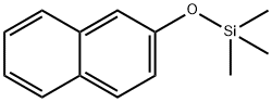 トリメチル(2-ナフタレニルオキシ)シラン 化学構造式
