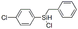 (p-Chlorophenyl)phenylmethylchlorosilane Struktur