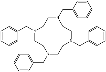 1,4,7,10-四苄基-1,4,7,10-四氮杂环十二烷,18084-64-5,结构式