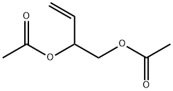 二酢酸3-ブテン-1,2-ジイル 化学構造式