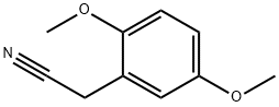 2,5-DIMETHOXYPHENYLACETONITRILE Structure