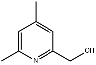 (4,6-ジメチルピリジン-2-イル)メタノール 化学構造式