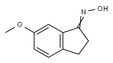N-羟基-6-甲氧基-1-茚满亚胺, 180915-76-8, 结构式