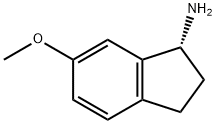 (R)-6-METHOXY-2,3-DIHYDRO-1H-INDEN-1-AMINE Structure