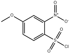 4-METHOXY-2-NITROBENZENESULFONYL CHLORIDE Struktur