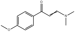 3-二甲基氨基-1-(4-甲氧基苯基)-2-丙烯-1-酮,18096-70-3,结构式
