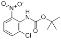 叔丁基(2-氯-6-硝基苯基)氨基甲酸酯, 180989-52-0, 结构式