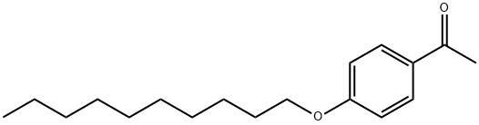 4'-DECYLOXYACETOPHENONE Struktur